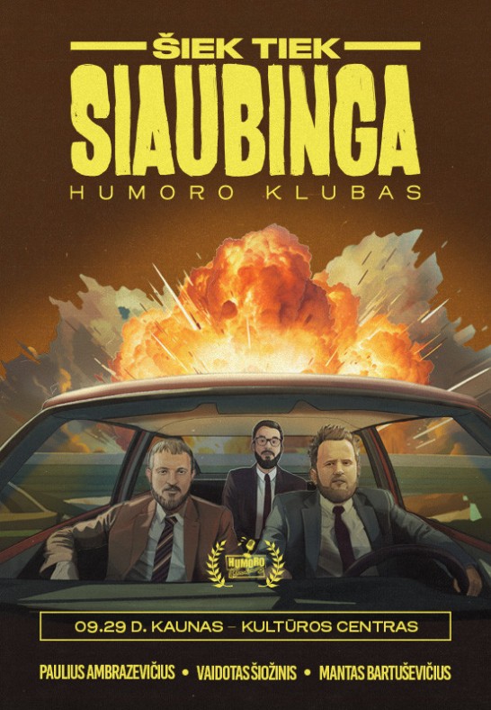 ''Humoro klubas'' Kaune su programa ''Šiek tiek siaubinga''