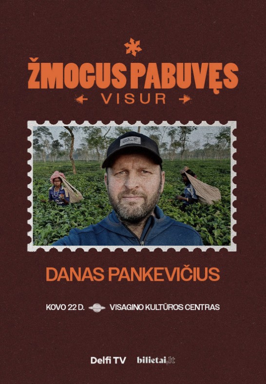 ŽMOGUS PABUVĘS VISUR: Danas Pankevičius | Visaginas