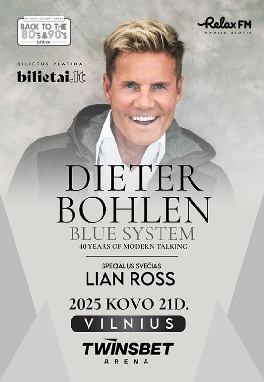 DIETER BOHLEN | BLUE SYSTEM 40 Years of Modern Talking