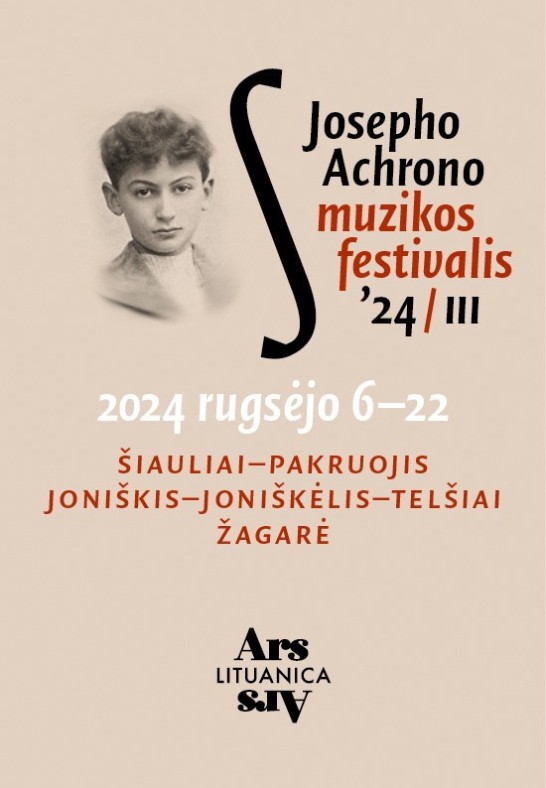 III TARPTAUTINIS JOSEPHO ACHRONO MUZIKOS FESTIVALIS