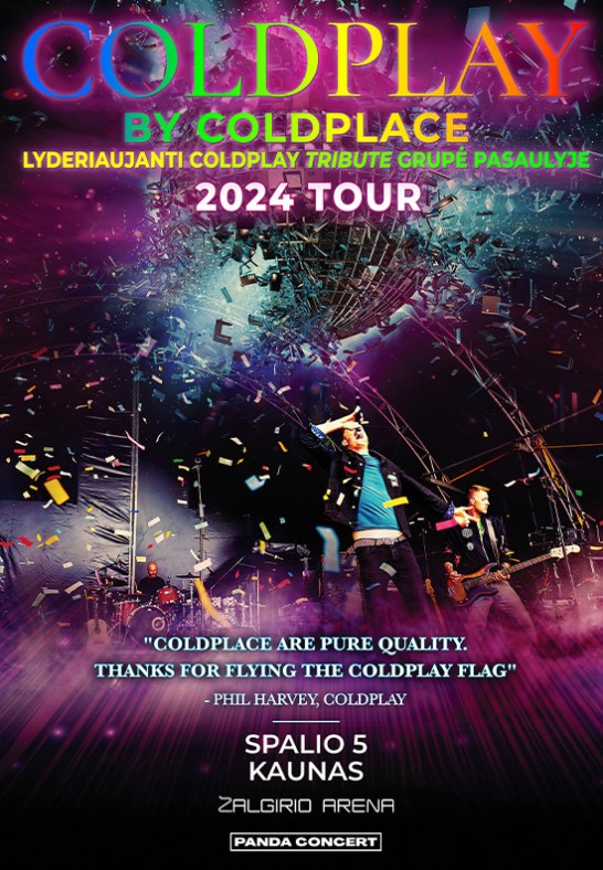 COLDPLAY by Coldplace 2024 Tour / Kaunas