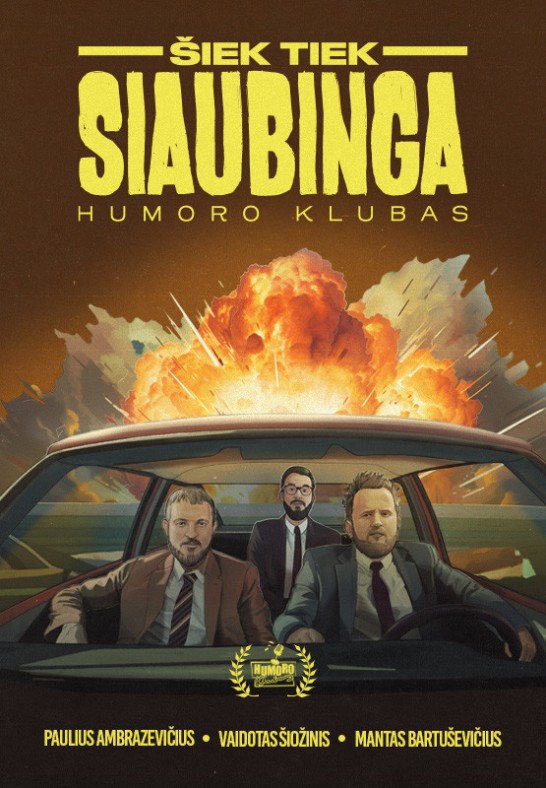 ''Humoro klubas'' su programa ''Šiek tiek siaubinga''