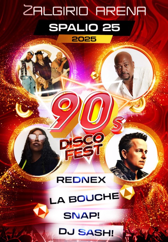 90's DISCO FEST | DJ SASH!, LA BOUCHE, REDNEX, SNAP!