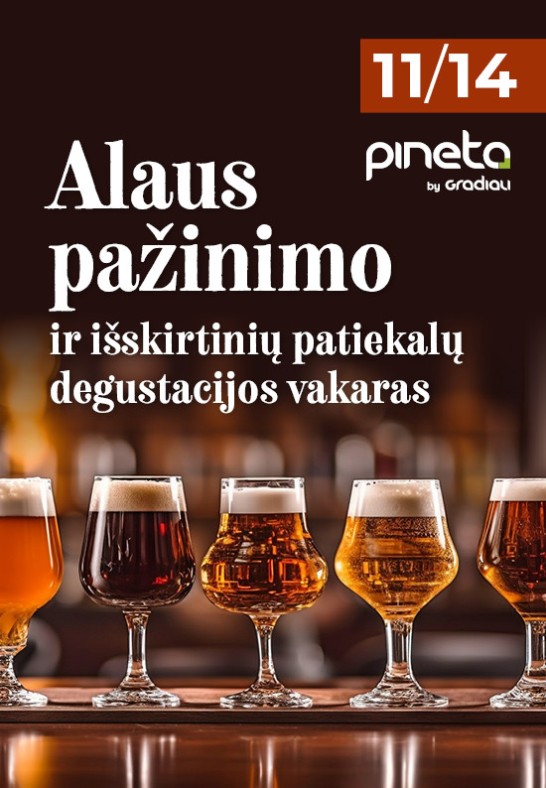 Alaus pažinimo vakaras | Palanga