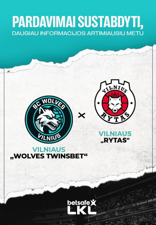 Vilniaus ''Wolves Twinsbet'' - Vilniaus ''Rytas''