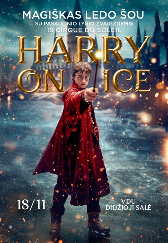 Harry on ICE ledo šou su cirko du Soleil žvaigždėmis