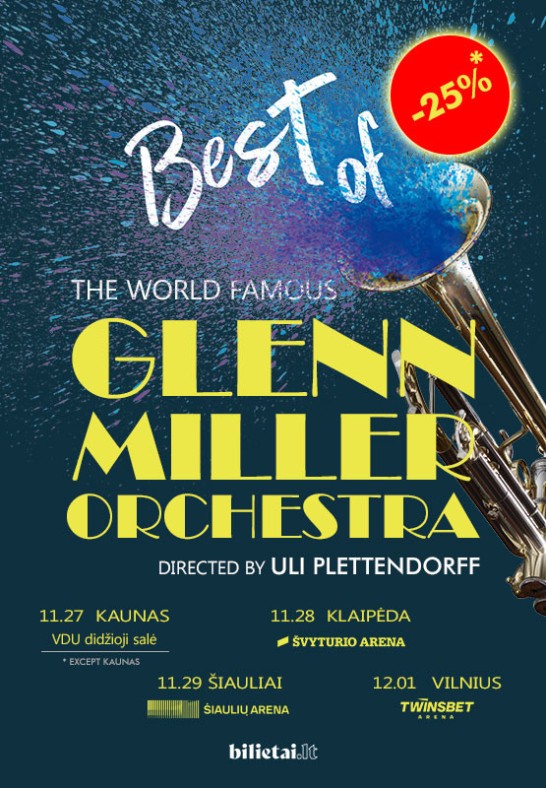 Glenn Miller Orchestra directed by Uli Plettendorff | Vilnius