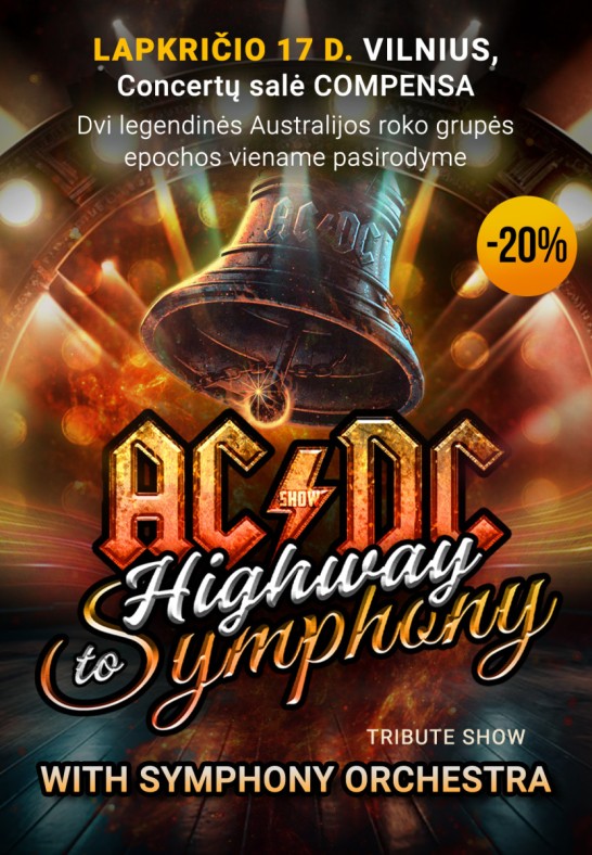 (Vilnius) AC/DC Tribute Show «Highway To Symphony» with Symphony Orchestra