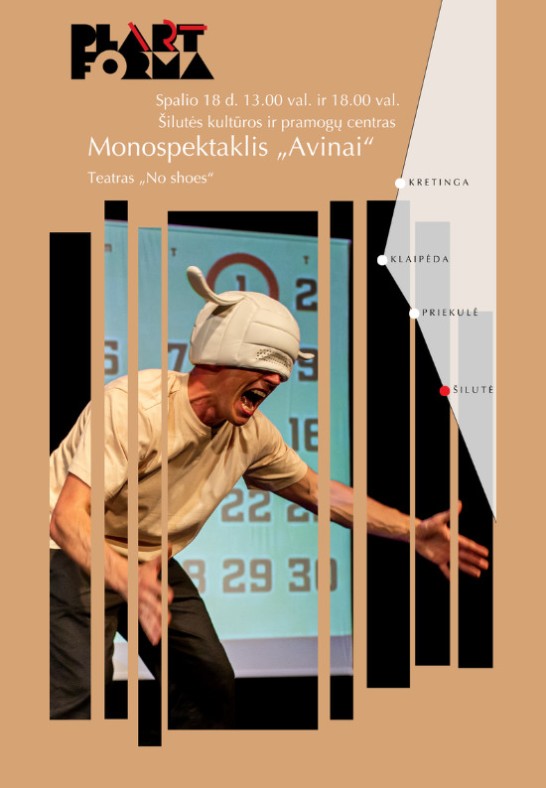 Monospektaklis ''Avinai'' / Teatras ''No shoes'' (Lietuva) | Šilutė