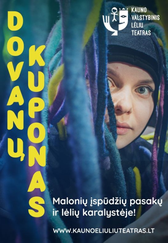 Kauno valstybinio lėlių teatro Dovanų čekis