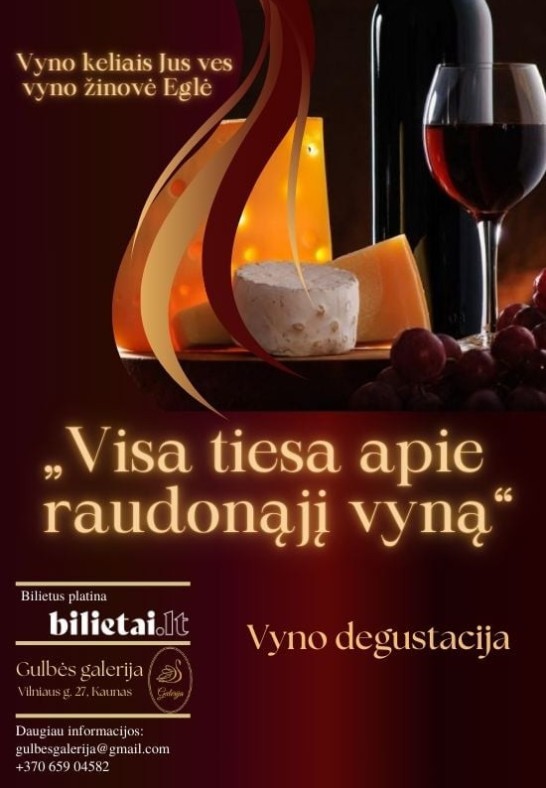 Visa tiesa apie raudonąjį vyną | Vyno degustacija