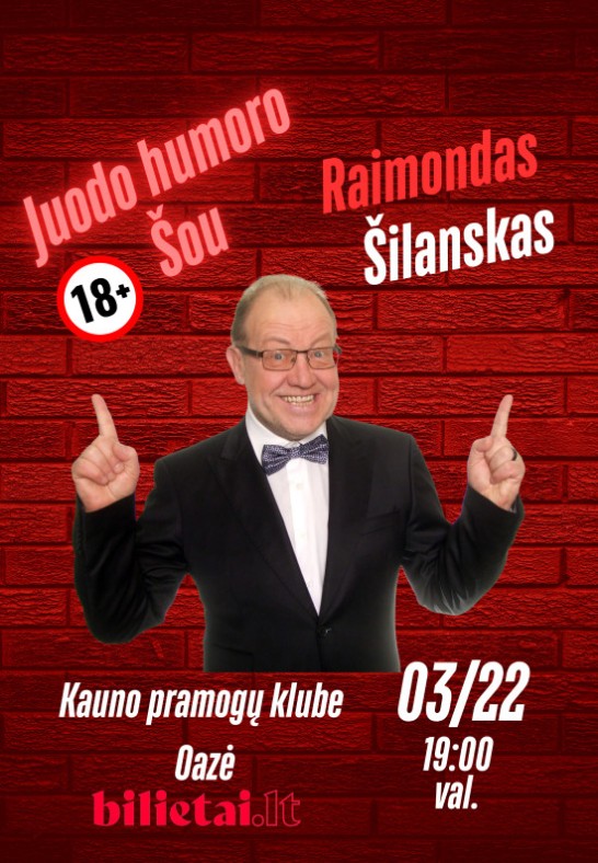 Raimondo Šilansko Juodo Humoro vakaras