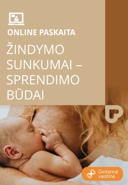 Web seminaras ''Žindymo sunkumai ir jų sprendimo būdai''