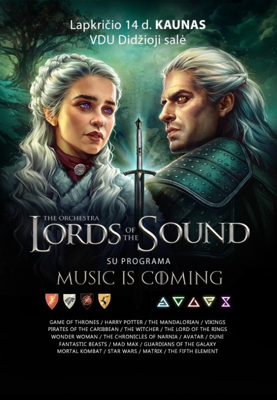 (Kaunas) LORDS OF THE SOUND su programa «Music is coming»