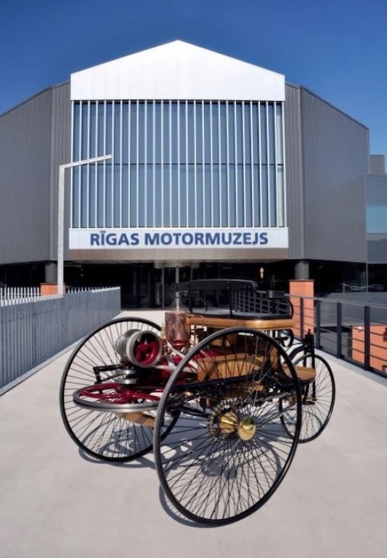 Riga Motor Museum exhibition