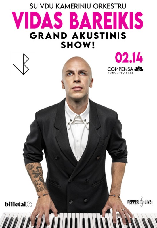 Vidas Bareikis | Grand akustinis show | Vilnius