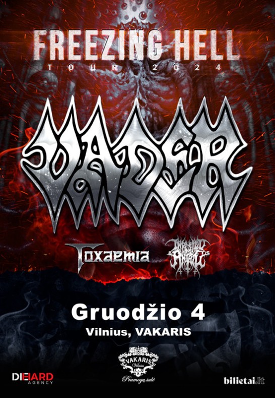 VADER - Freezing Hell Tour 2024 - Vilnius