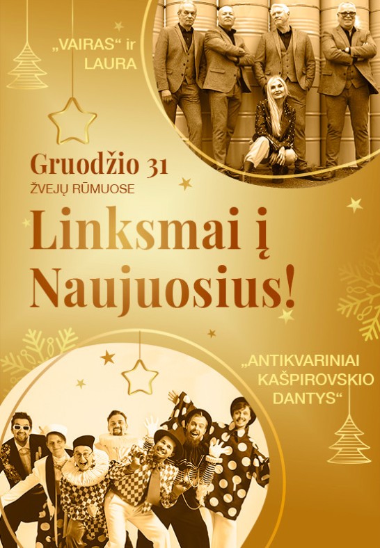 Šventinis koncertas ''LINKSMAI Į NAUJUOSIUS''