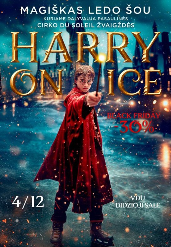 Harry on ICE ledo šou su cirko du Soleil žvaigždėmis | Kaunas