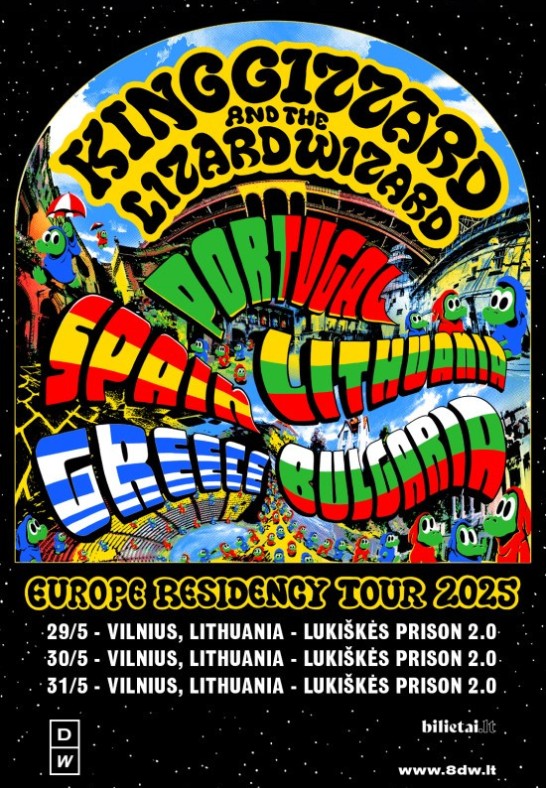 King Gizzard & The Lizard Wizard: Residency Tour 2025 - Vilnius #3