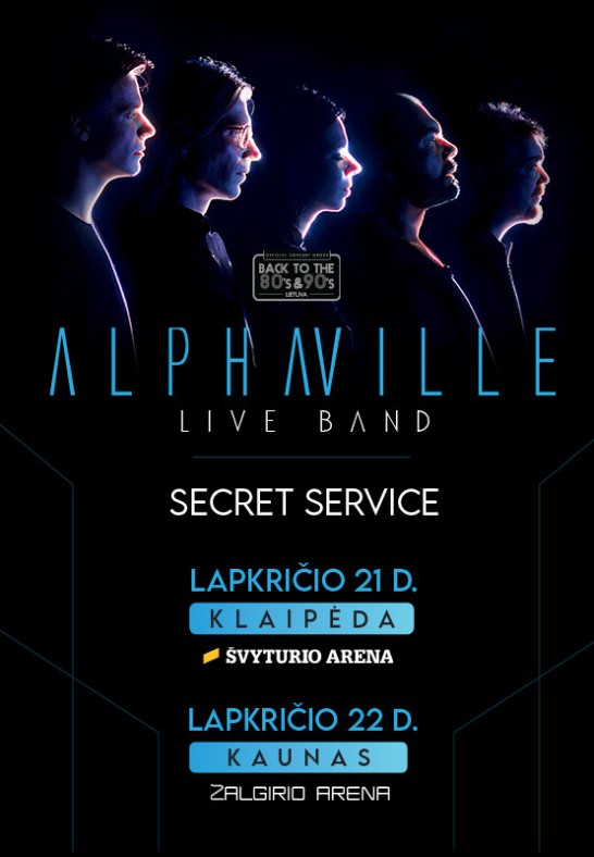 (Kaunas) ALPHAVILLE Best Of 40 Years! | SECRET SERVICE