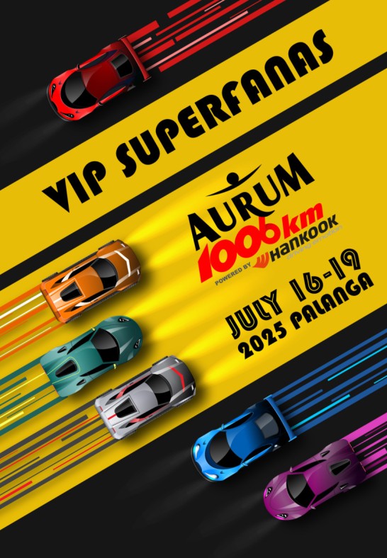 VIP SUPERFANO BILIETAS | Aurum 1006 km lenktynės