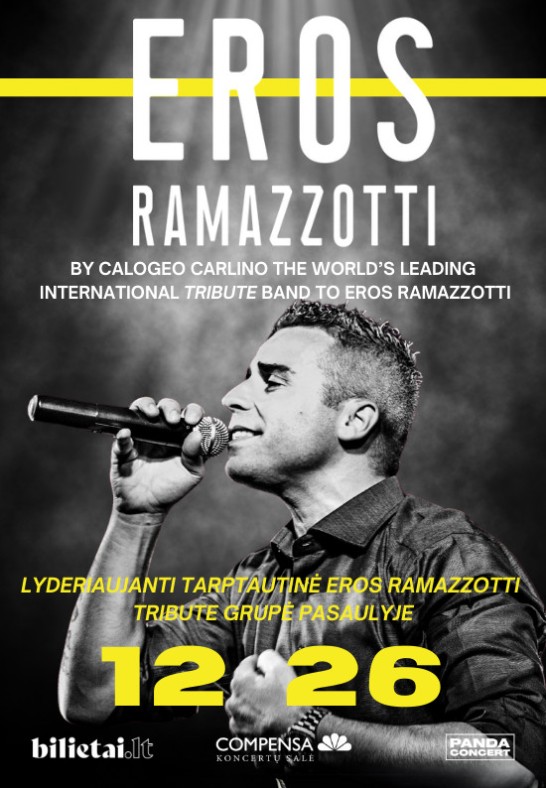 EROS RAMAZZOTTI by Calogeo Carlino | International Eros Ramazzotti Tribute Band