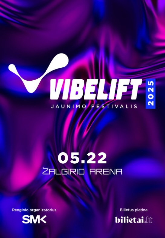 Jaunimo festivalis VibeLift 2025