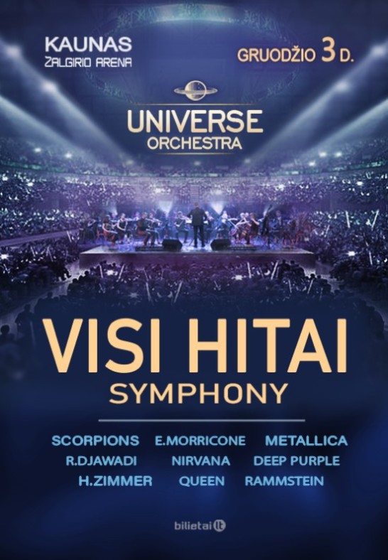 VISI HITAI | Pasaulio Muzikos Šedevrai | Universe Orchestra