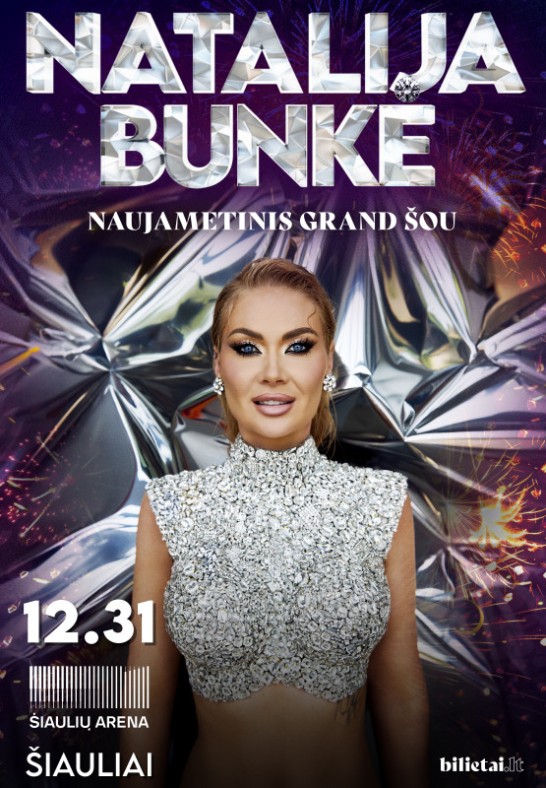 (Šiauliai) Natalija Bunkė - Naujametinis Grand Šou